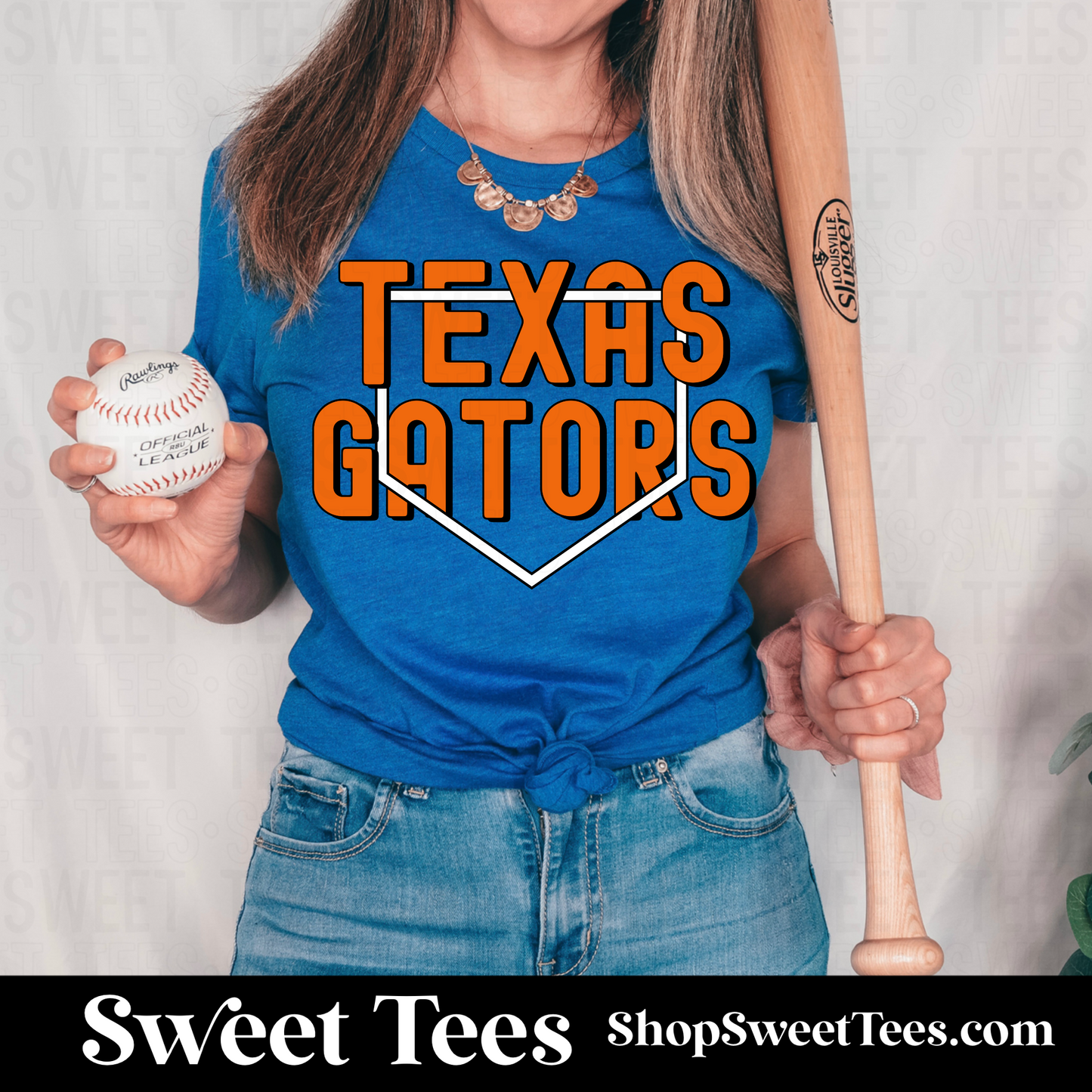 Gators Over Under Plate tee