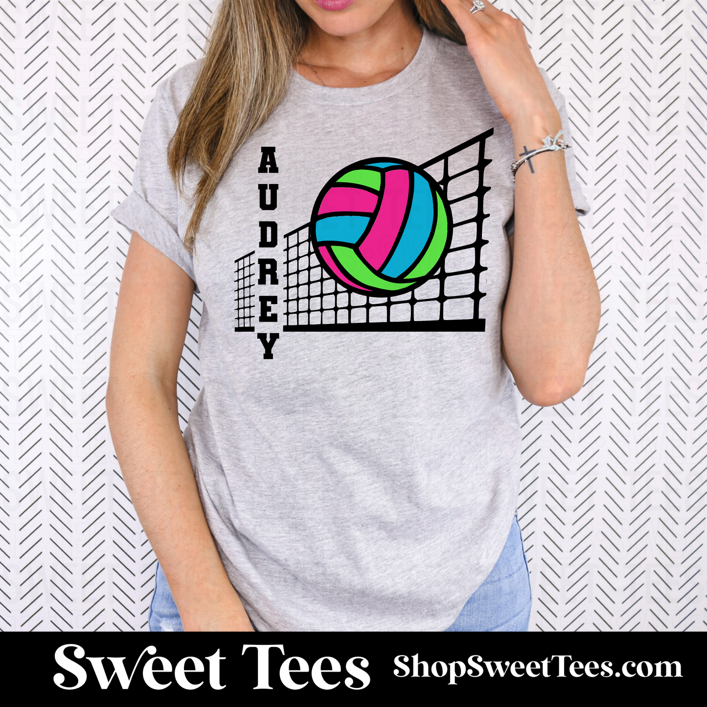 Custom MOCO Volleyball Fan tee