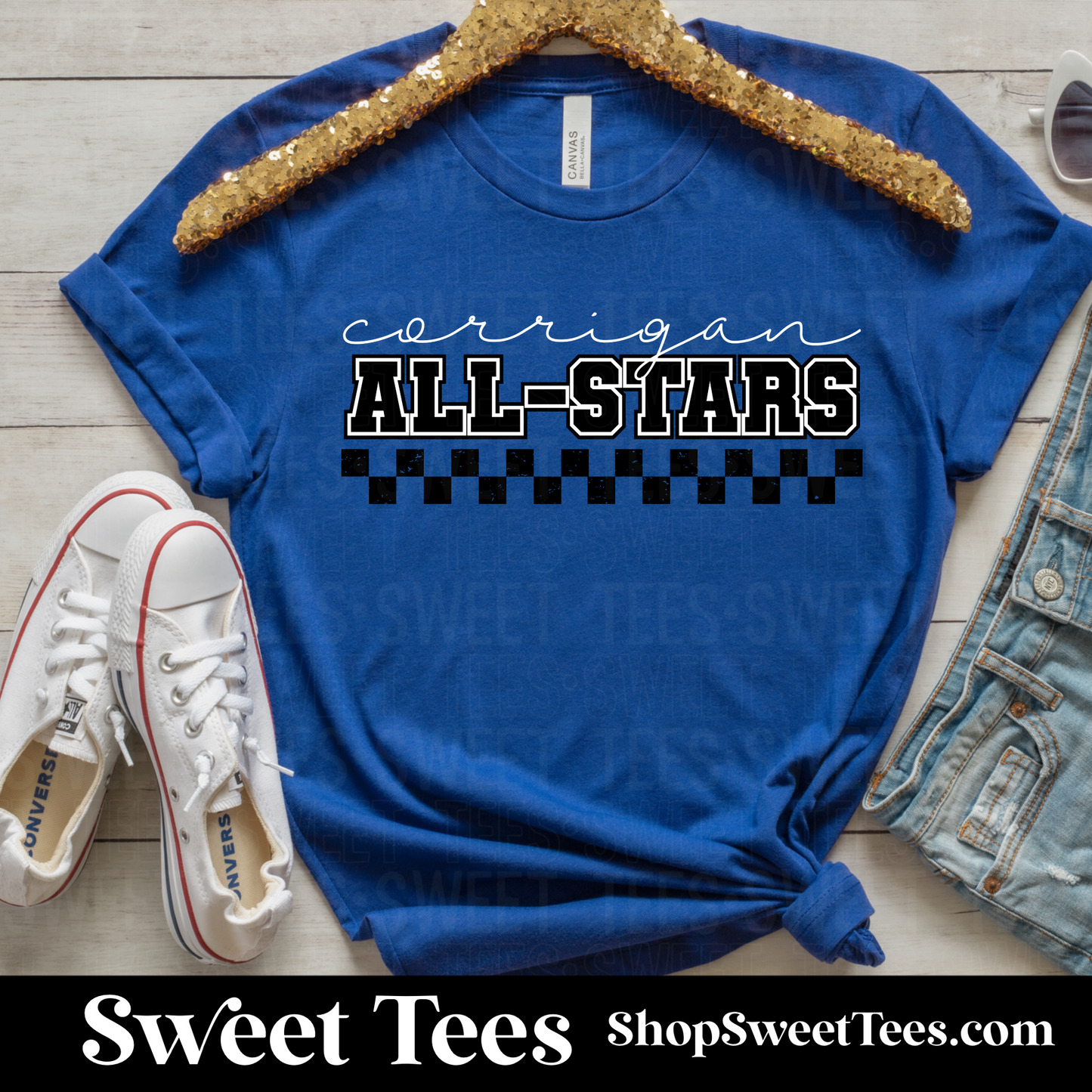 Corrigan All-Stars Checker Script tee