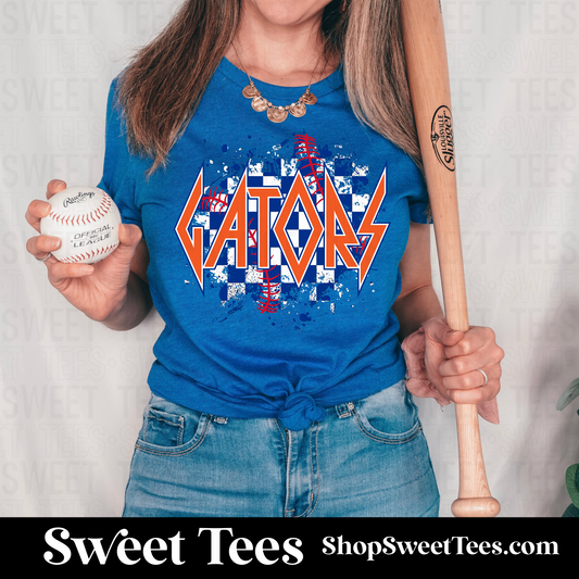 Gators Checker Spatter tee