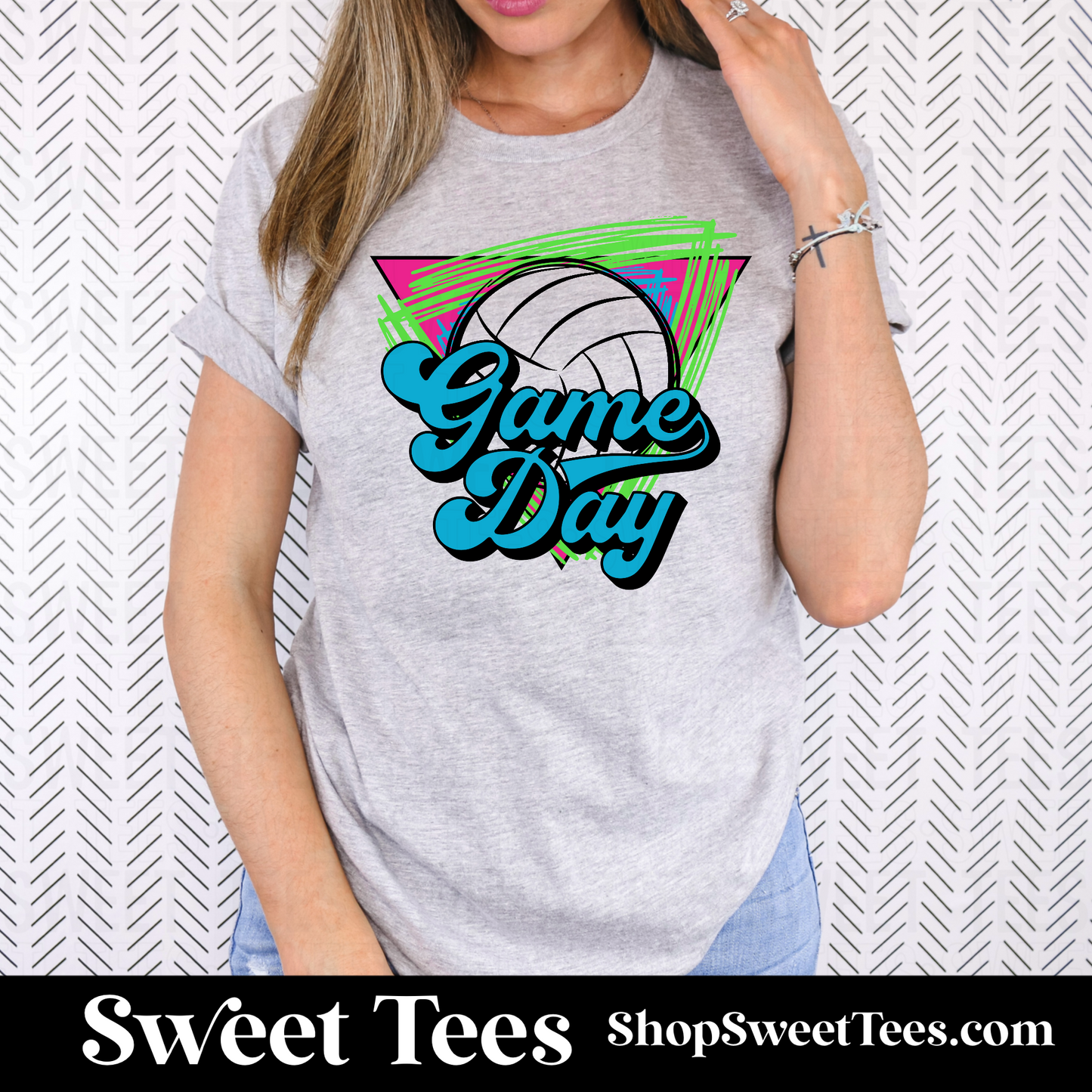MOCO Volleyball Triangle Game Day tee