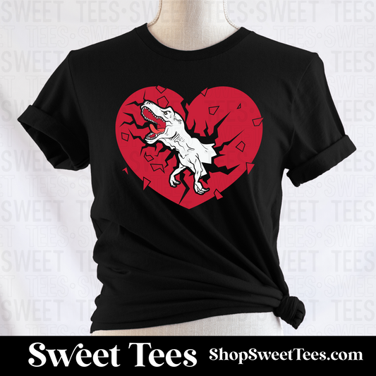 Dino Heart tee
