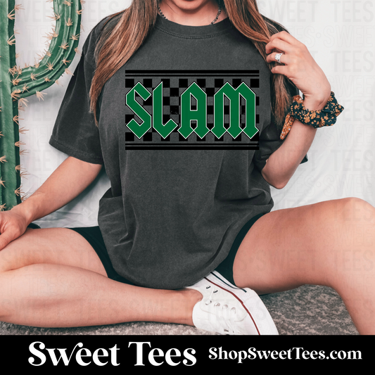 Slam Rock Checker tee