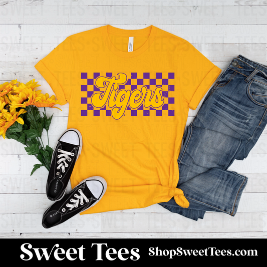 Tigers Checker tee