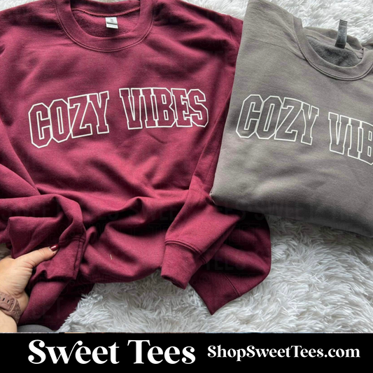Cozy Vibes Sweatshirt - Rock