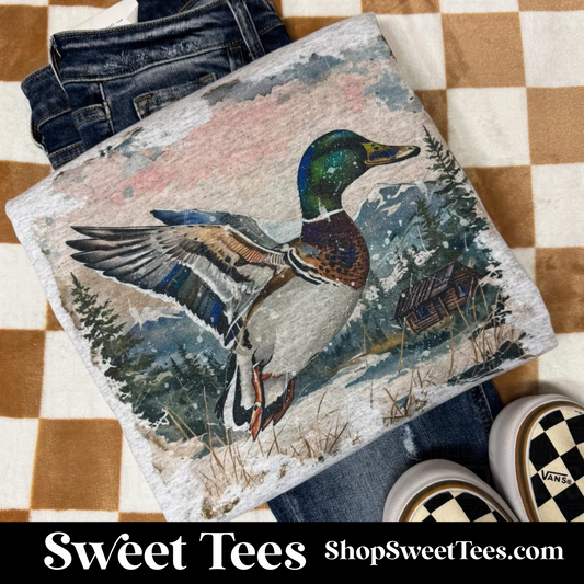 Mallard Watercolor tee