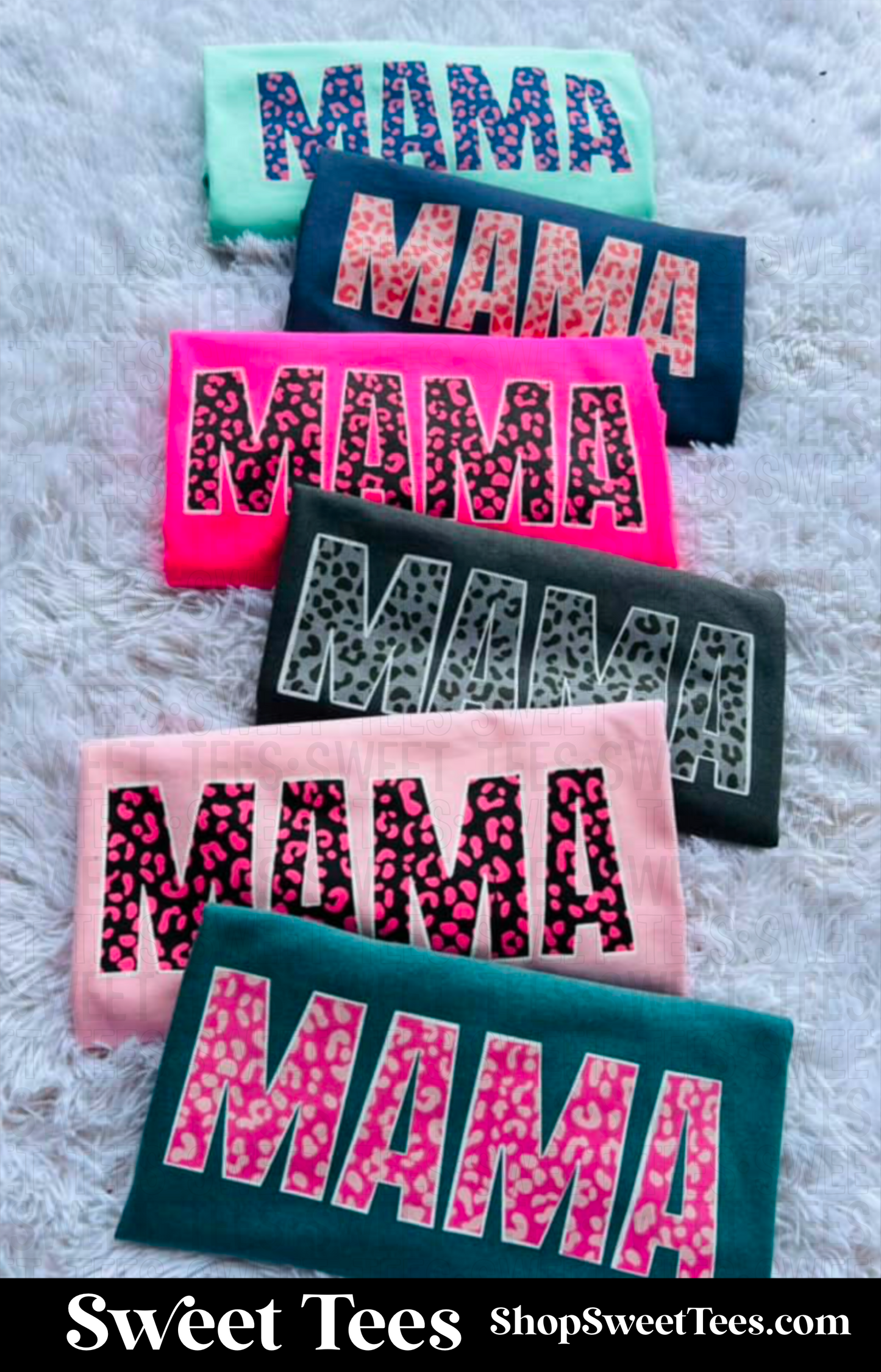 Mama Leopard tee