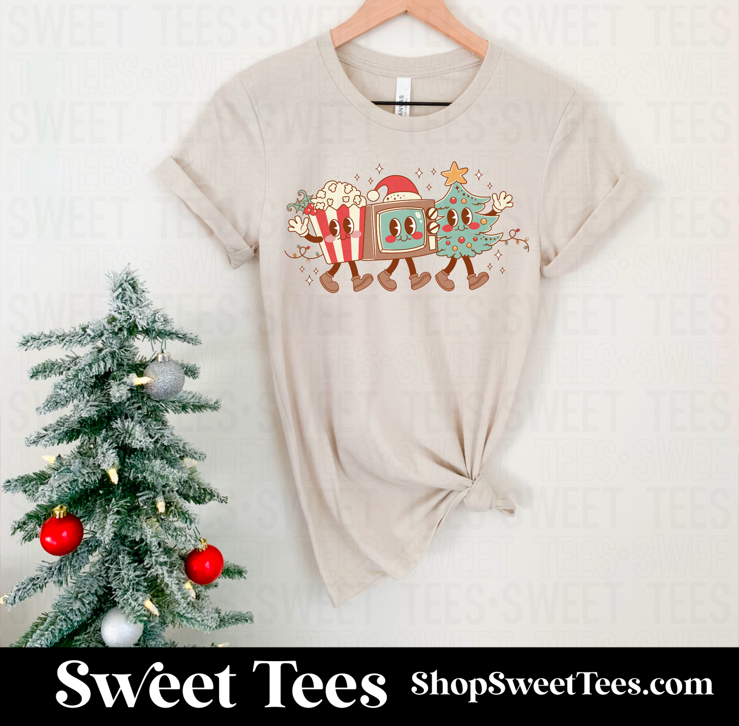 Vintage Christmas Characters tee