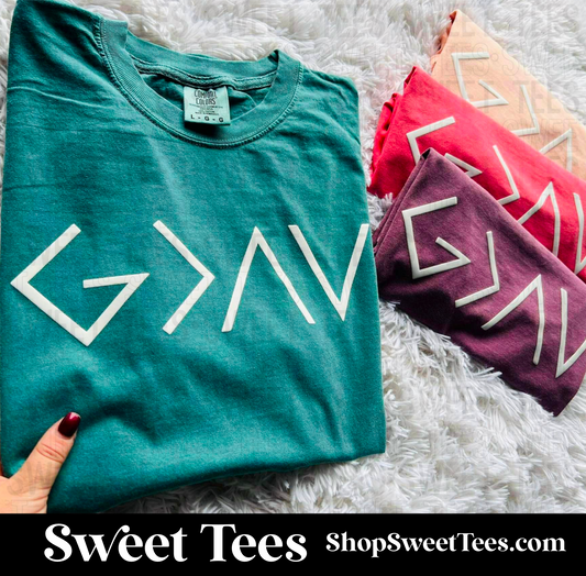 God is Greater tee