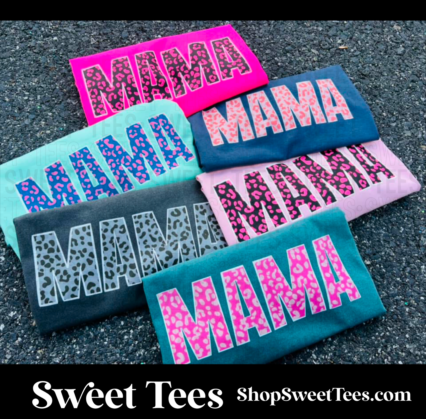 Mama Leopard tee