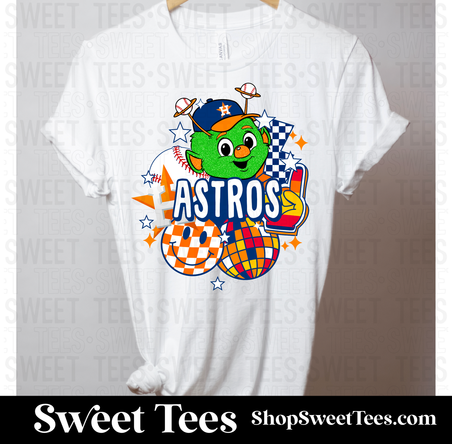Astros Orbit Collage tee