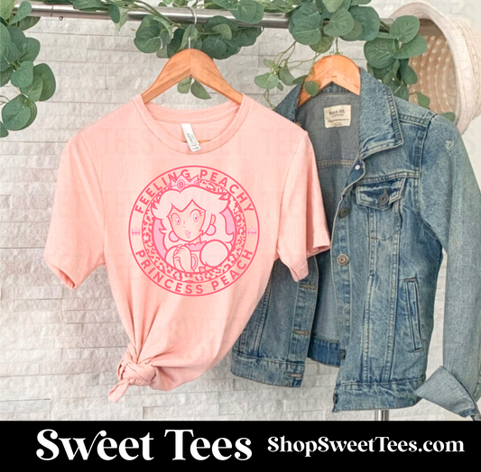 Just Princess Peachy tee