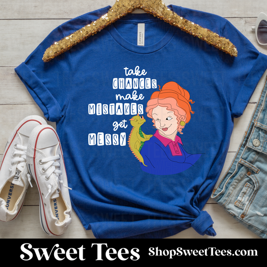 Magic School Bus Ms Frizzle tee