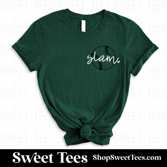 Slam Baseball Pocket tee