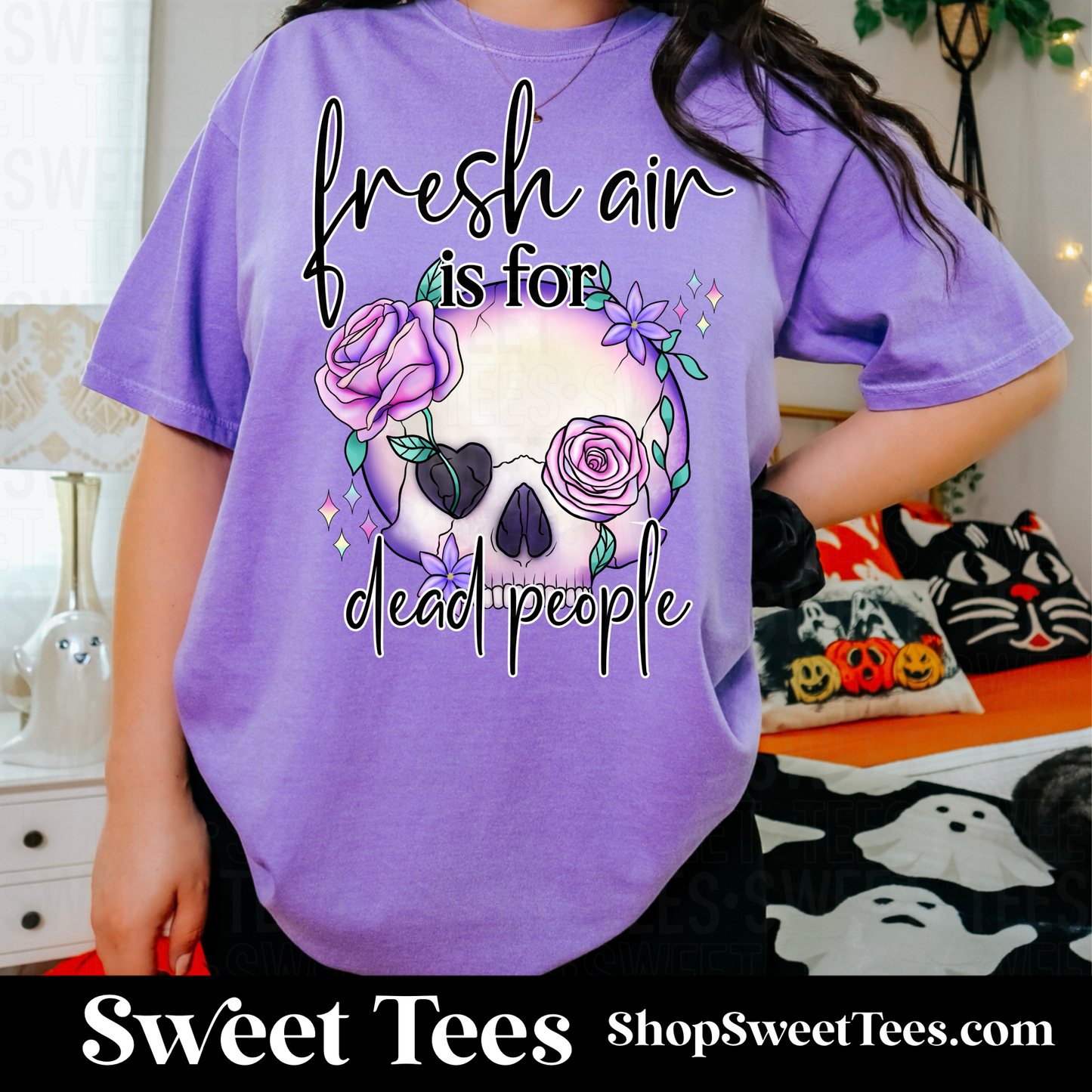 Fresh Air is for Dead People tee