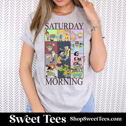 Saturday Morning Cartoons tee