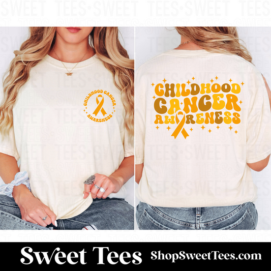 Childhood Cancer Awareness Ribbon tee