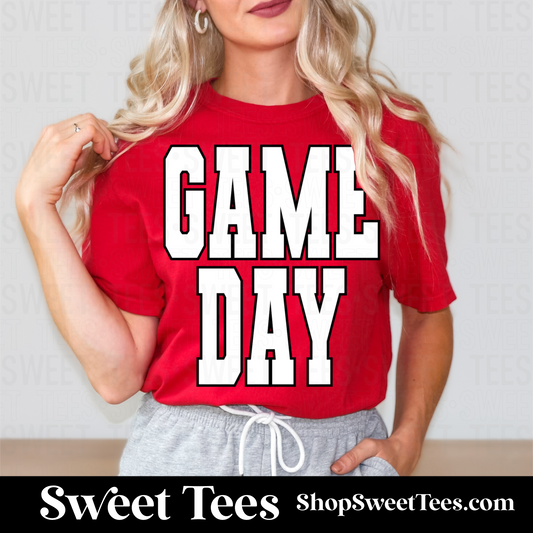 Game Day tee - Red