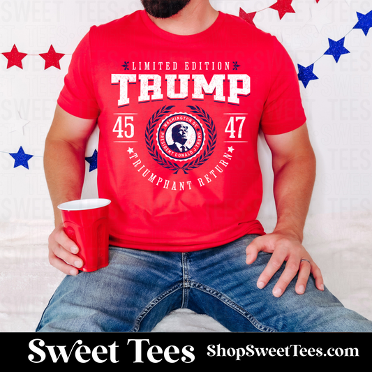 Triumphant Trump tee - Red