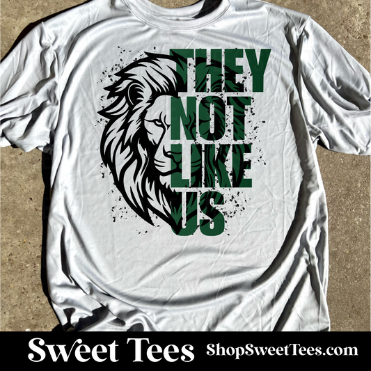 They Not Like Us Lions Drifit tee