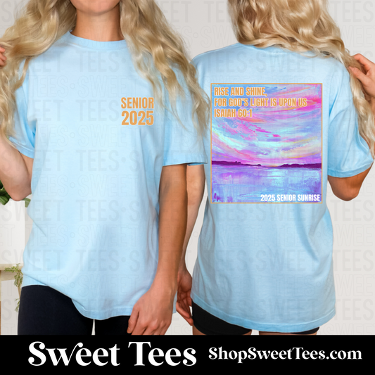2025 Senior Sunrise Pocket tee