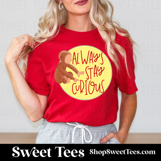 Curious George tee