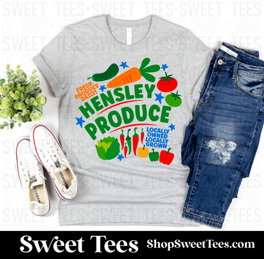 Hensley Produce Signage tee