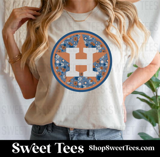 Boho Astros tee