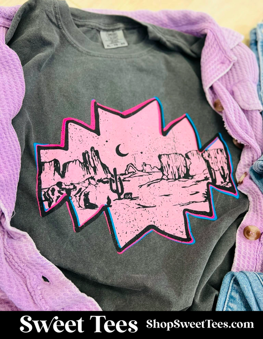 Pink Desert tee