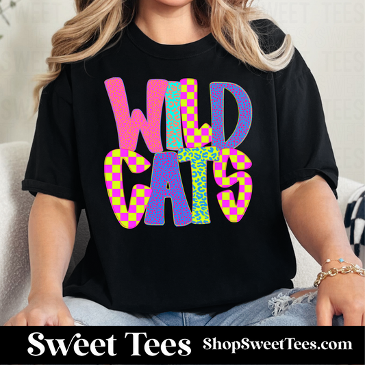 Preppy Wildcats tee