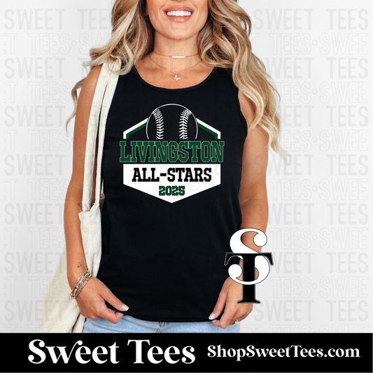 Livingston All-Stars Diamond Unisex Tank