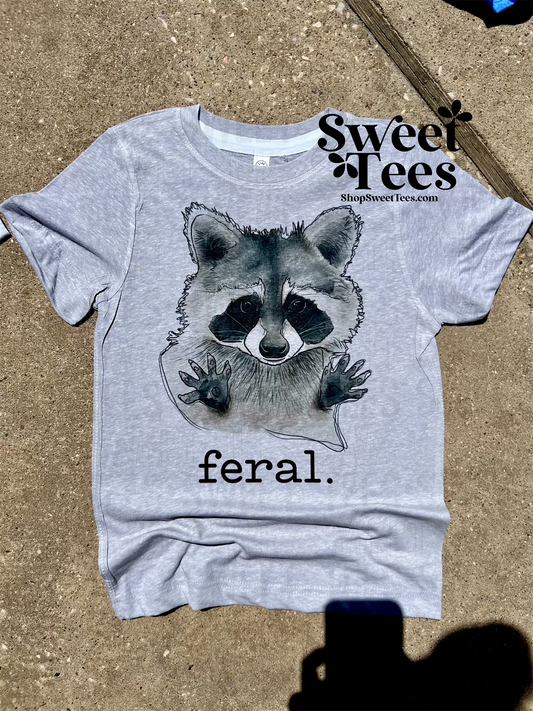 Feral Racoon tee