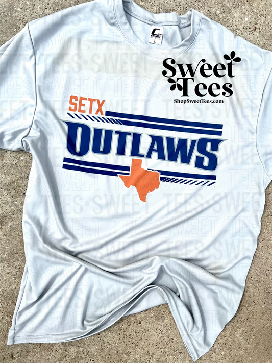 SETX Outlaws Drifit tee