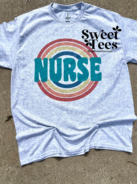 Nurse Retro Circle tee