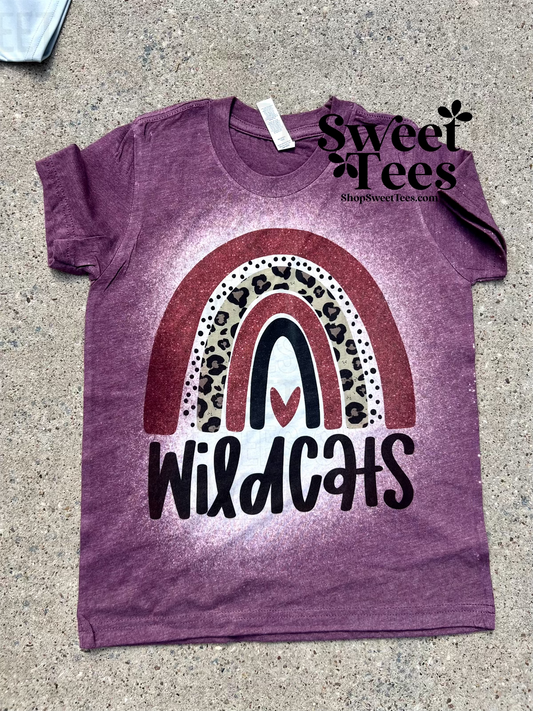 Onalaska Wildcats Rainbow tee