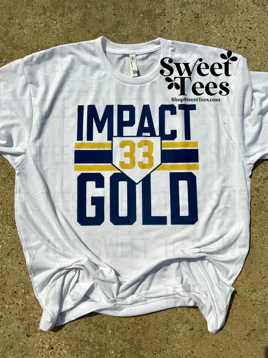 Impact Gold Double Team tee