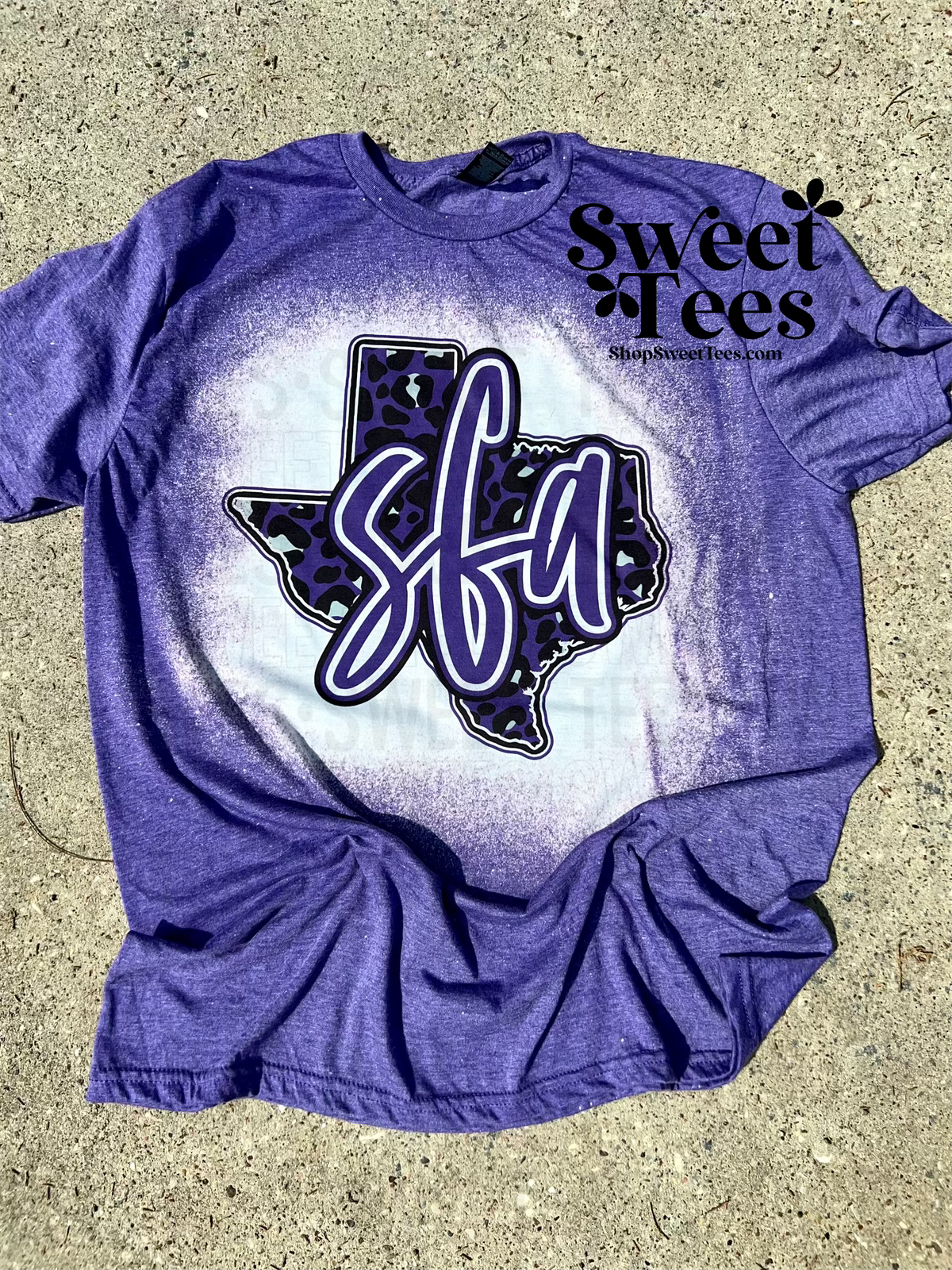 SFA Leopard Texas tee