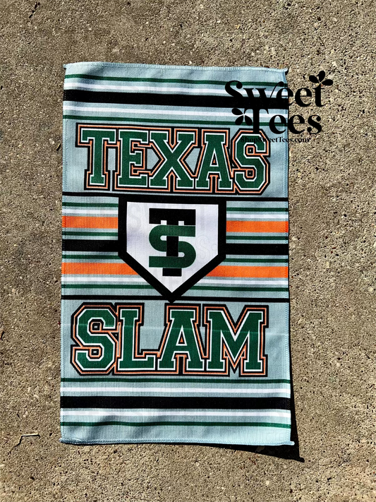 Texas Slam Striped Rally Towel