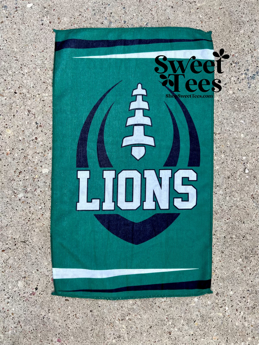 Lions Football Rally Towel