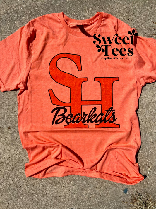 Orange SH Bearkats tee