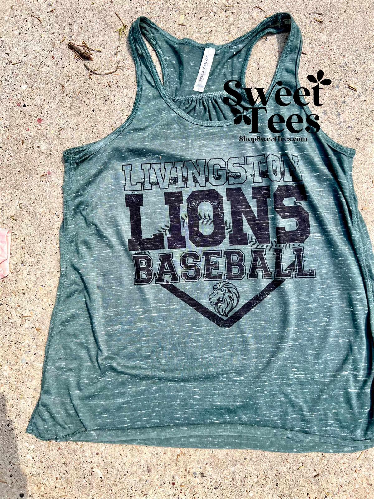 Livingston Lions Baseball Tank