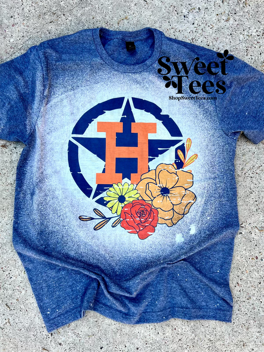 Astros Floral tee