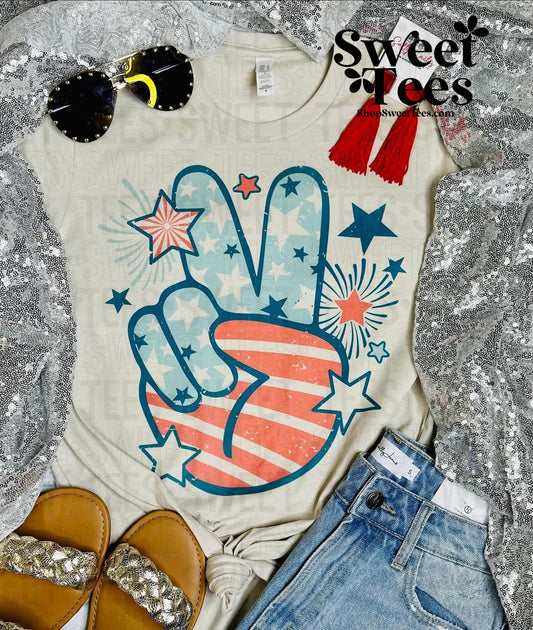 Peace America tee