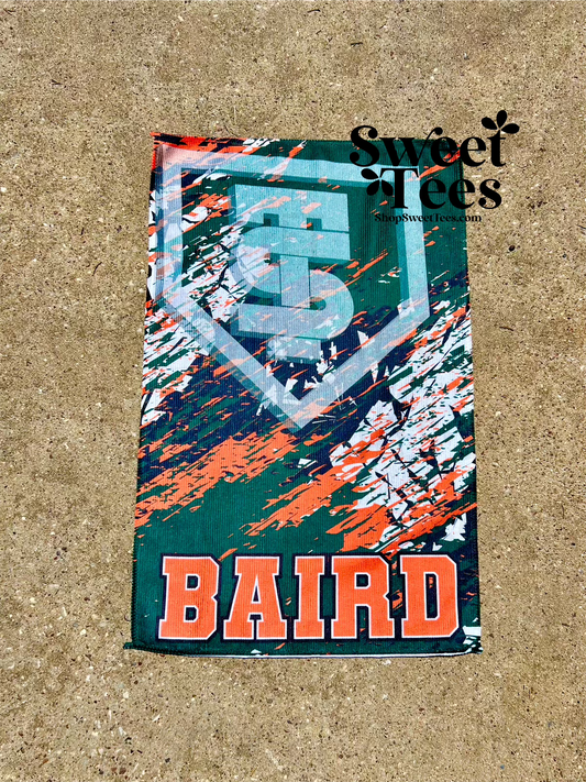 Texas Slam Spatter Rally Towel