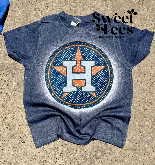 Astros Scribble tee