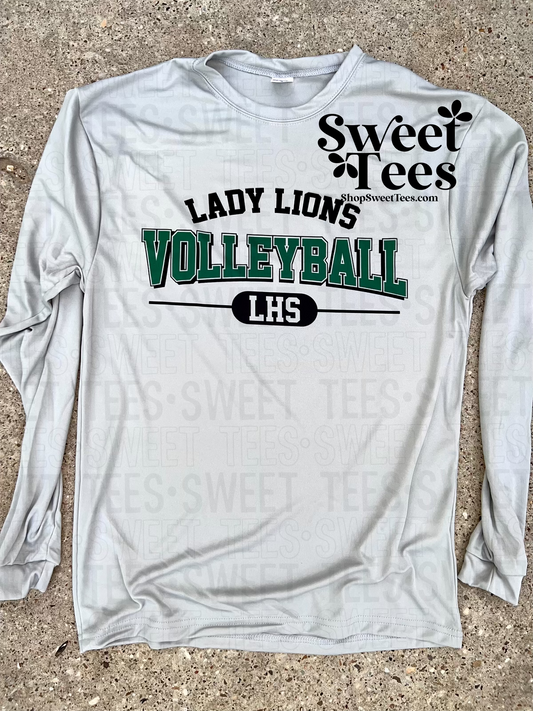 Lady Lions Volleyball Long Sleeve Drifit tee