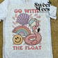 Go With The Float tee