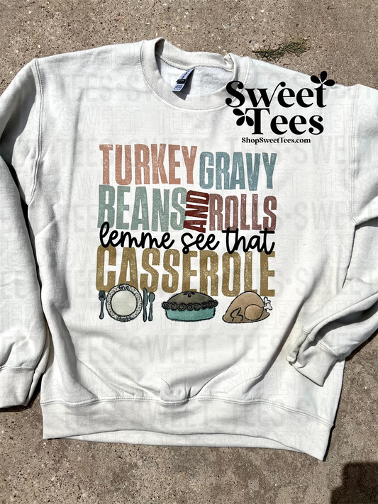 Thanksgiving Casserole Sweatshirt
