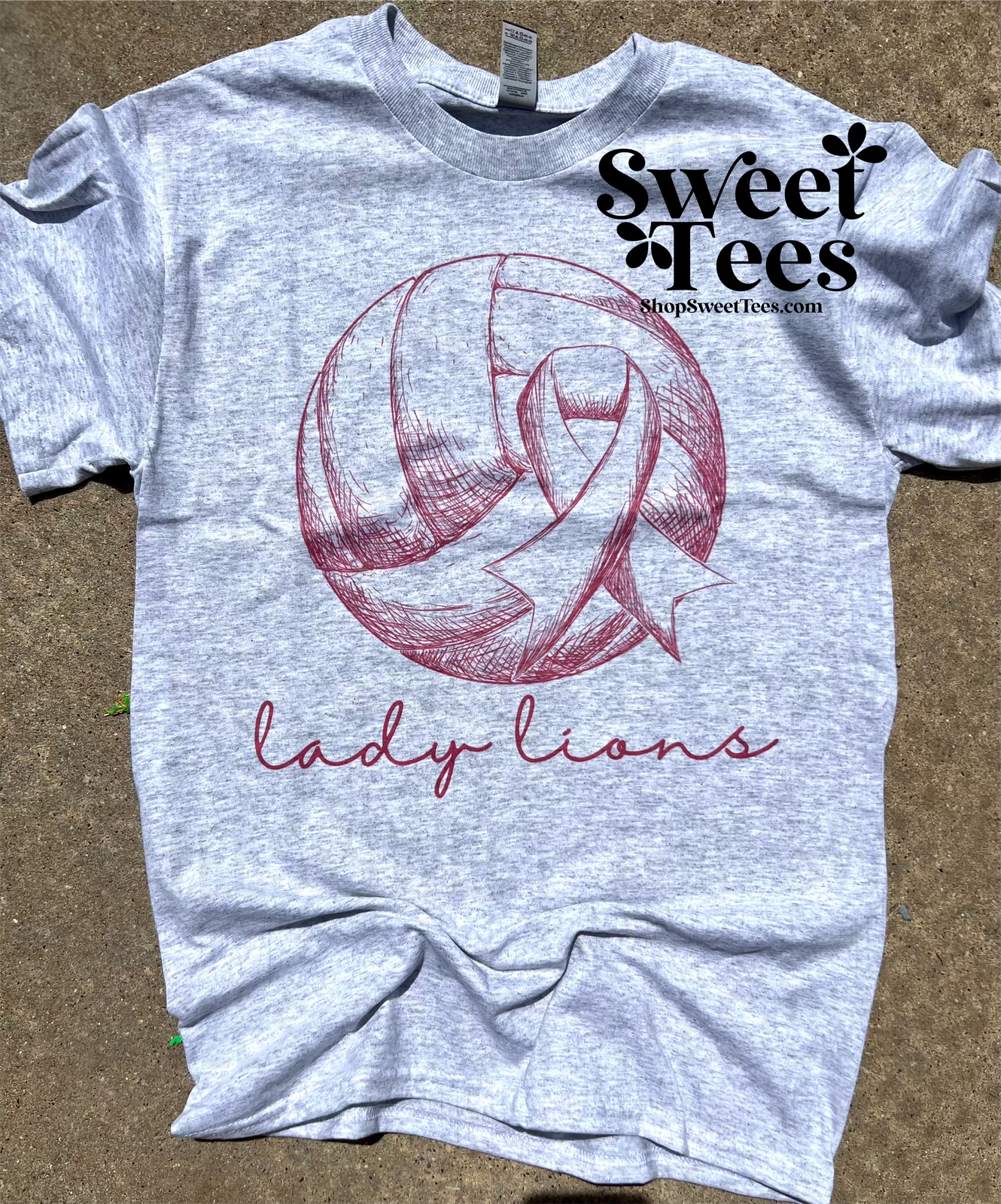 Lady Lions Volleyball Awareness tee