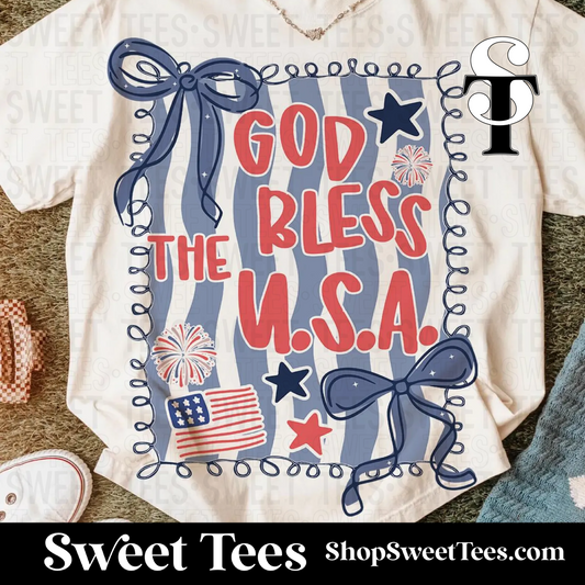 God Bless the USA tee